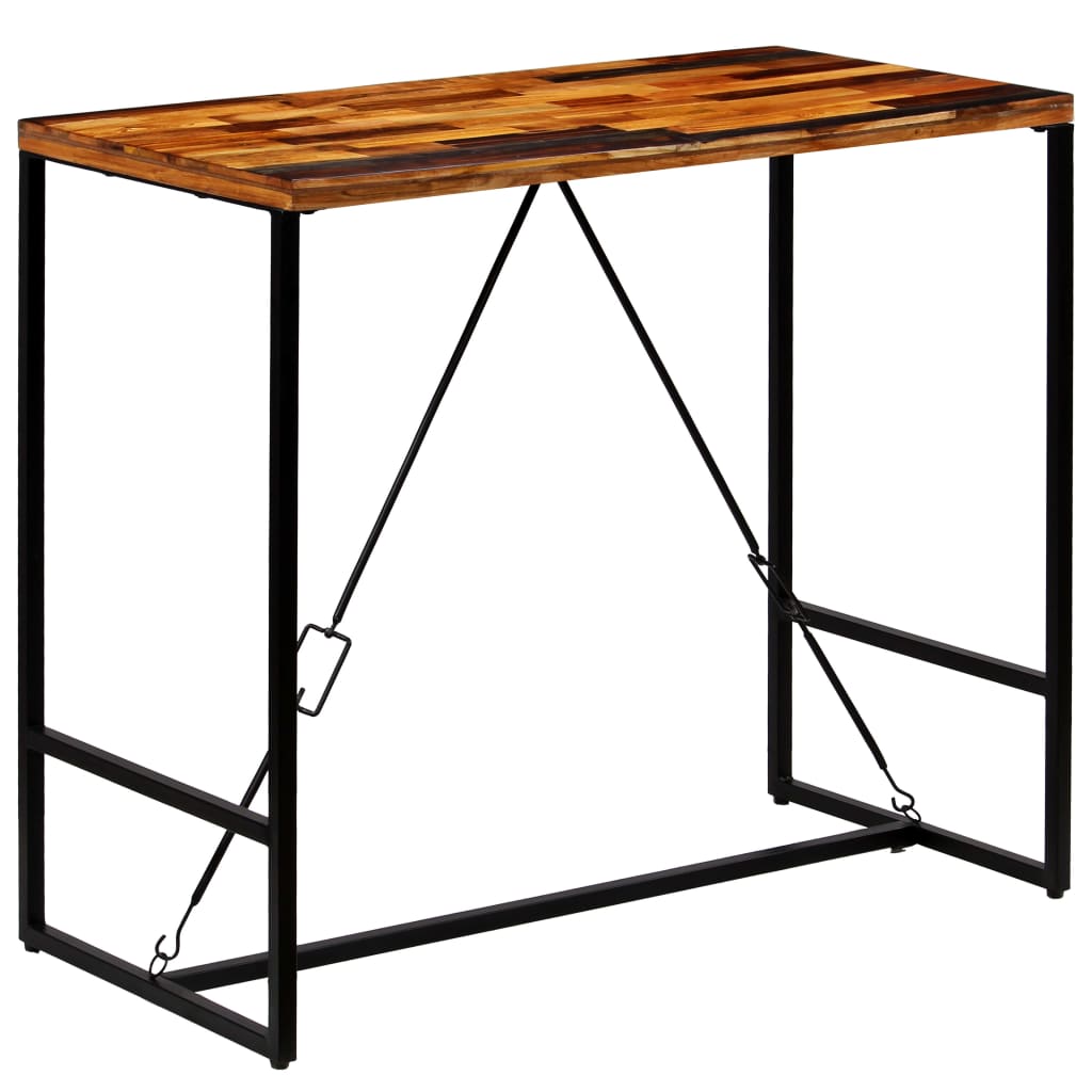 Barbord gjenvunnet heltre 120x60x106 cm