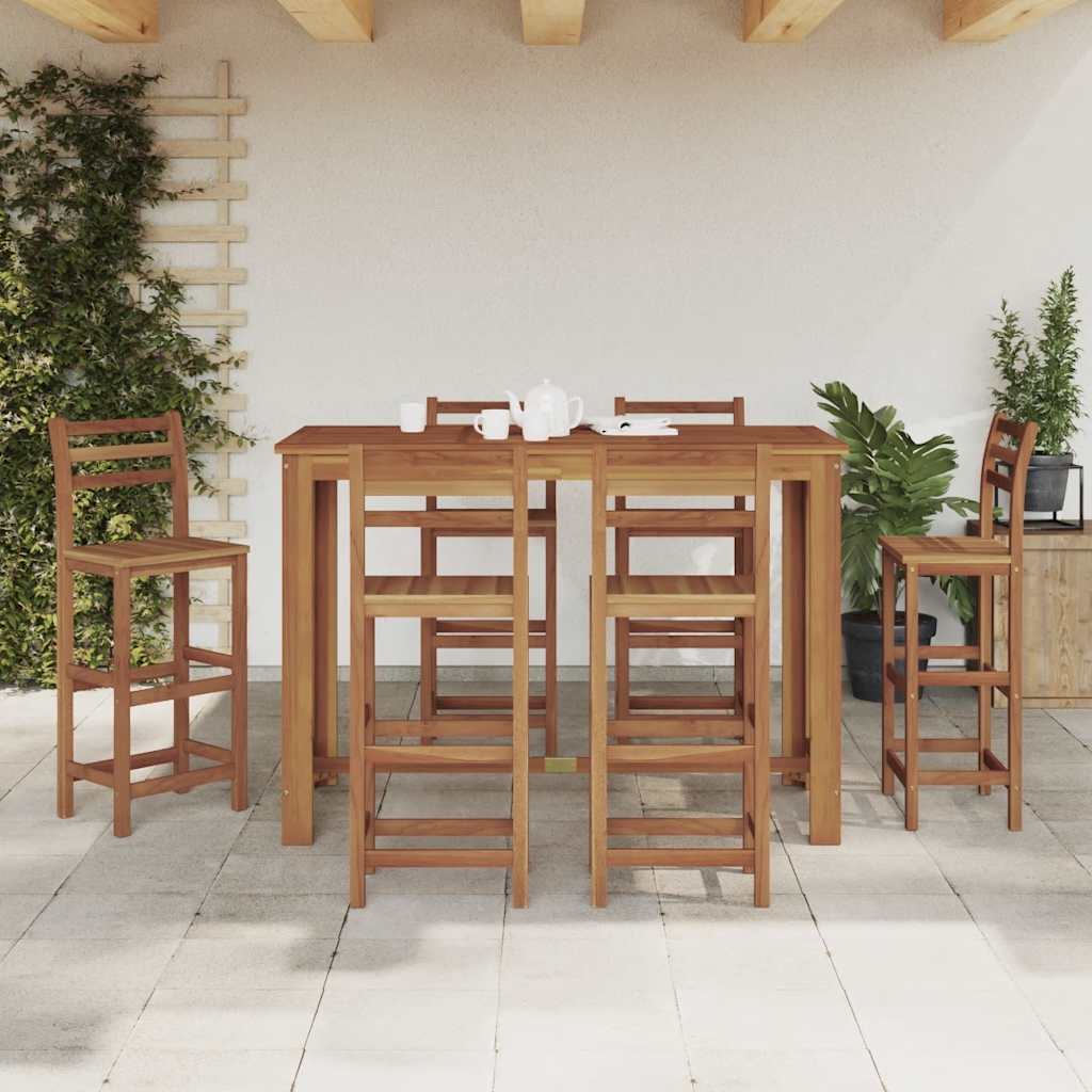 Barbord heltre akasie 150x70x105 cm