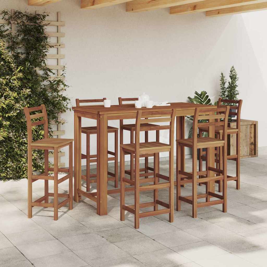 Barbord heltre akasie 150x70x105 cm
