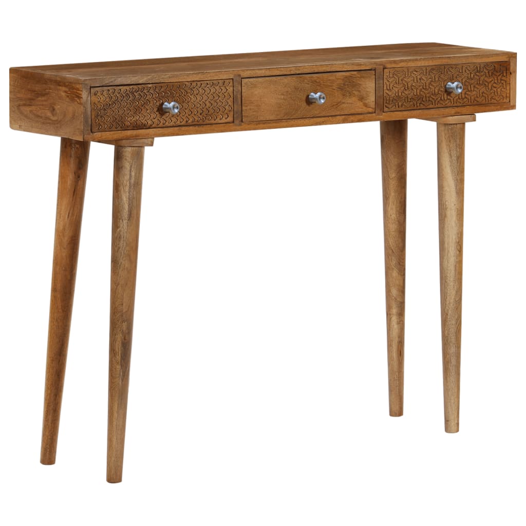 Konsollbord heltre mango 102x30x79 cm