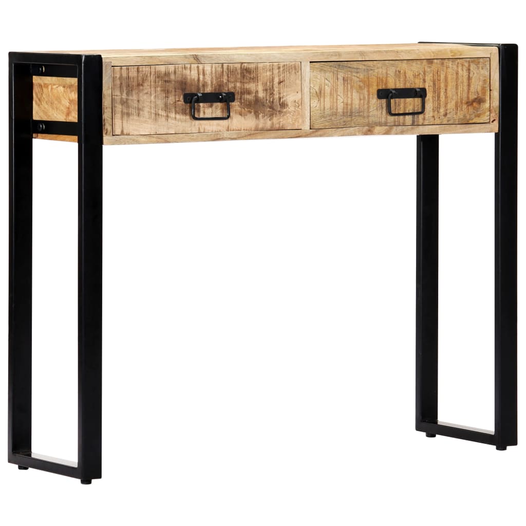 Konsollbord 90x30x75 cm heltre mango
