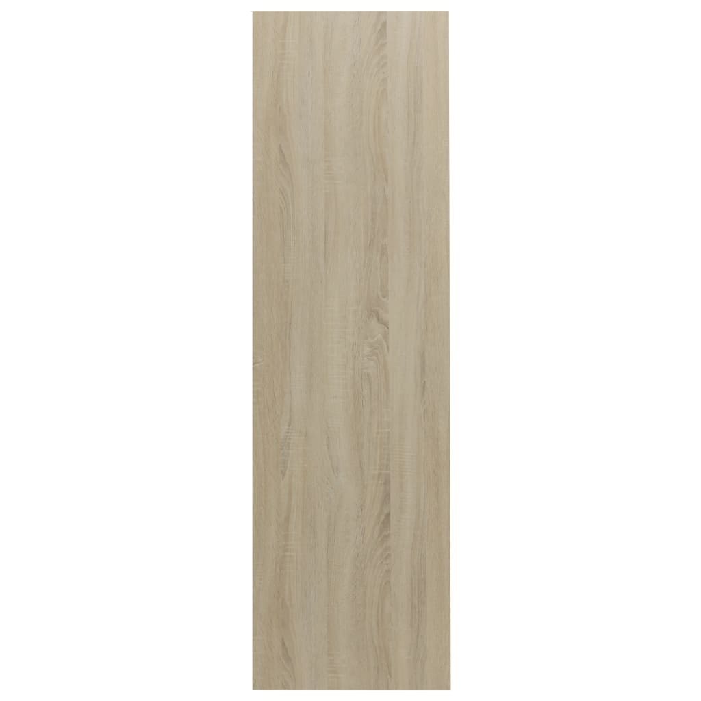 Bokhylle sonoma eik 97,5x29,5x100 cm konstruert tre