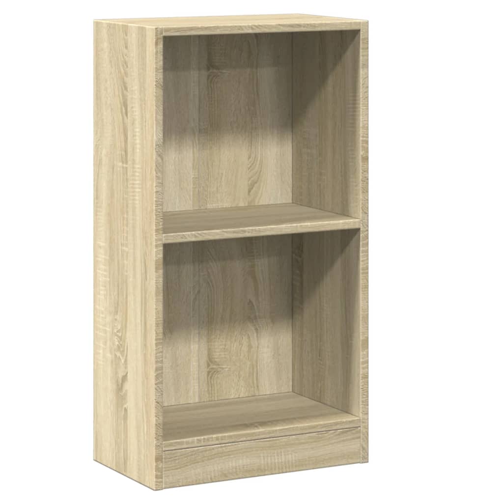 Bokhylle sonoma eik 40x24x75 cm konstruert tre