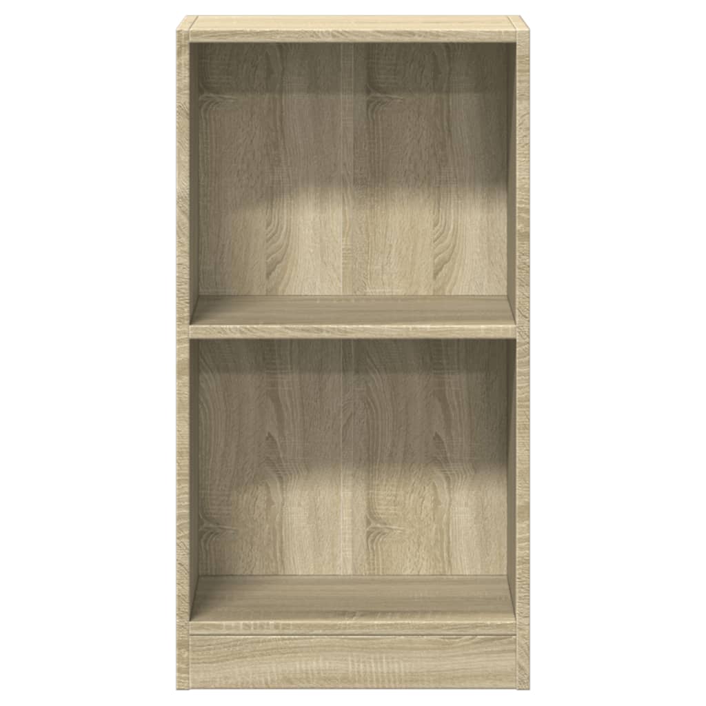 Bokhylle sonoma eik 40x24x75 cm konstruert tre
