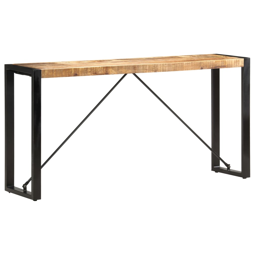Konsollbord 150x35x76 cm heltre mango