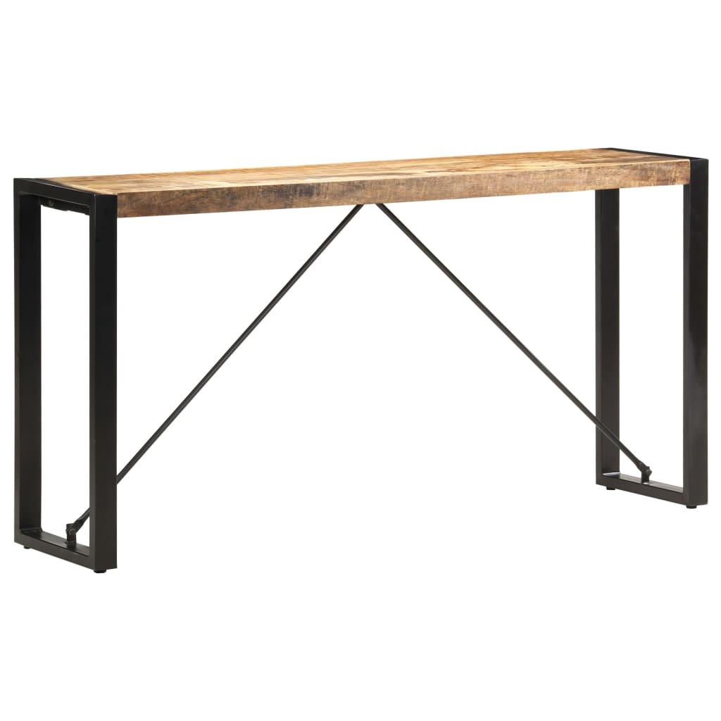 Konsollbord 150x35x76 cm heltre mango