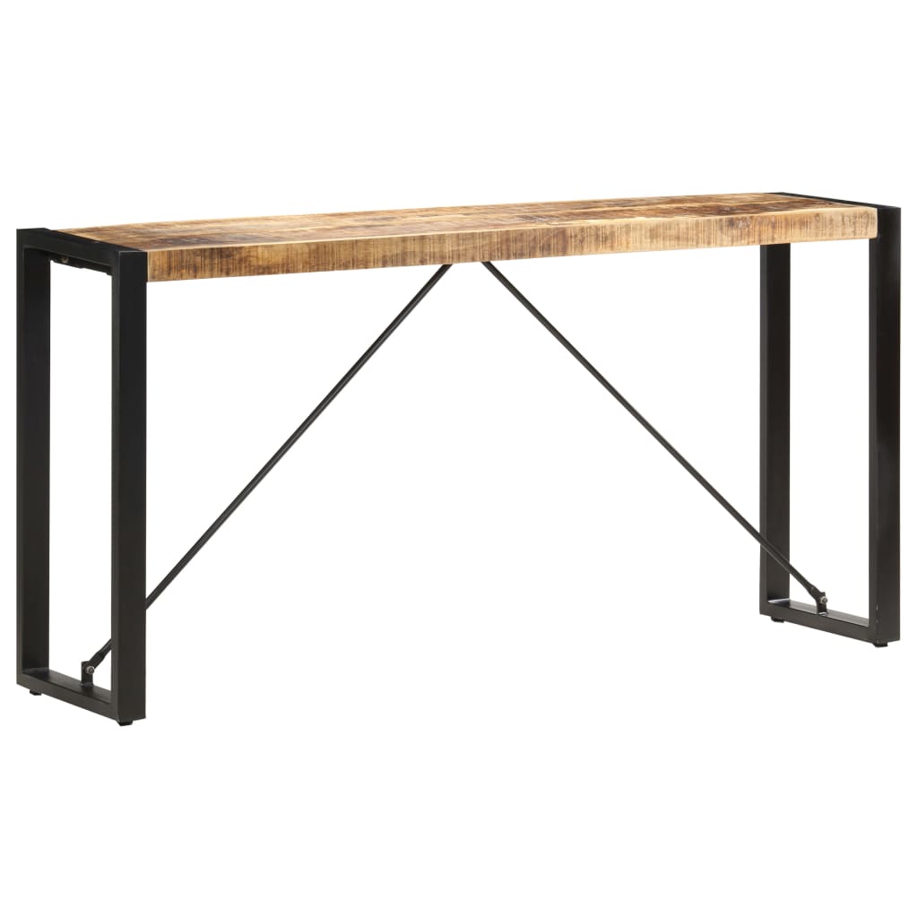 Konsollbord 150x35x76 cm heltre mango