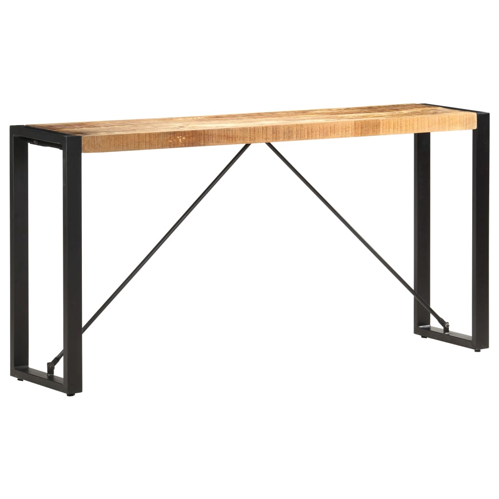 Konsollbord 150x35x76 cm heltre mango