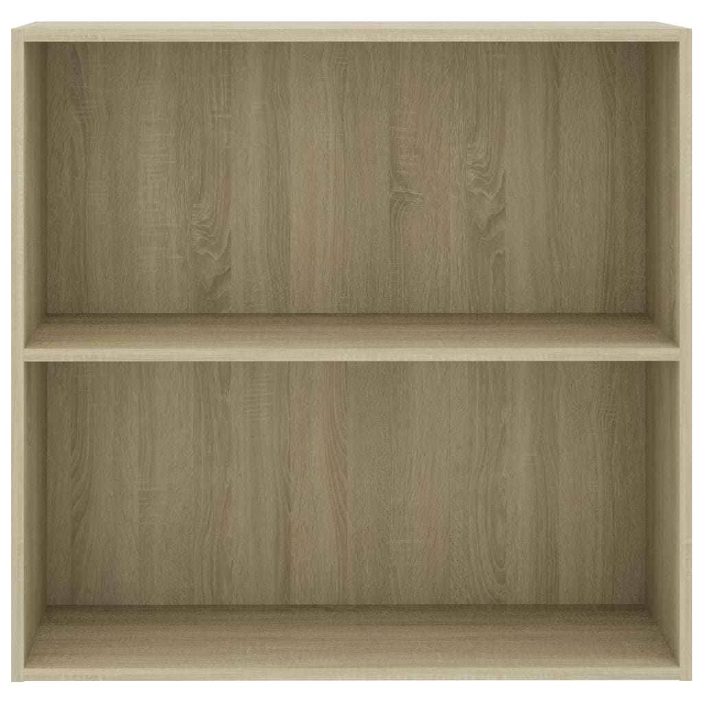 Bokhylle sonoma eik 80x30x76,5 cm konstruert tre