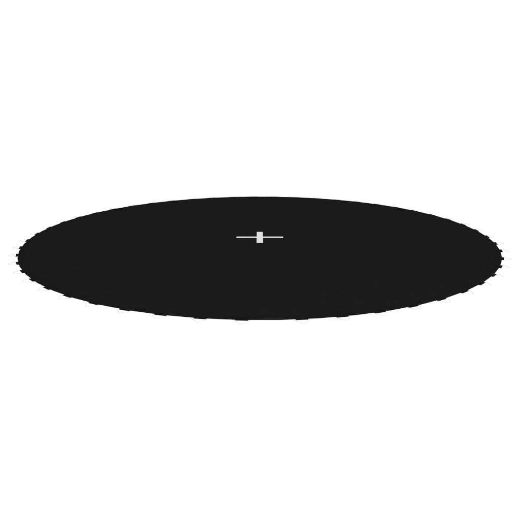 Hoppematte stoff svart for 3,05 m rund trampoline