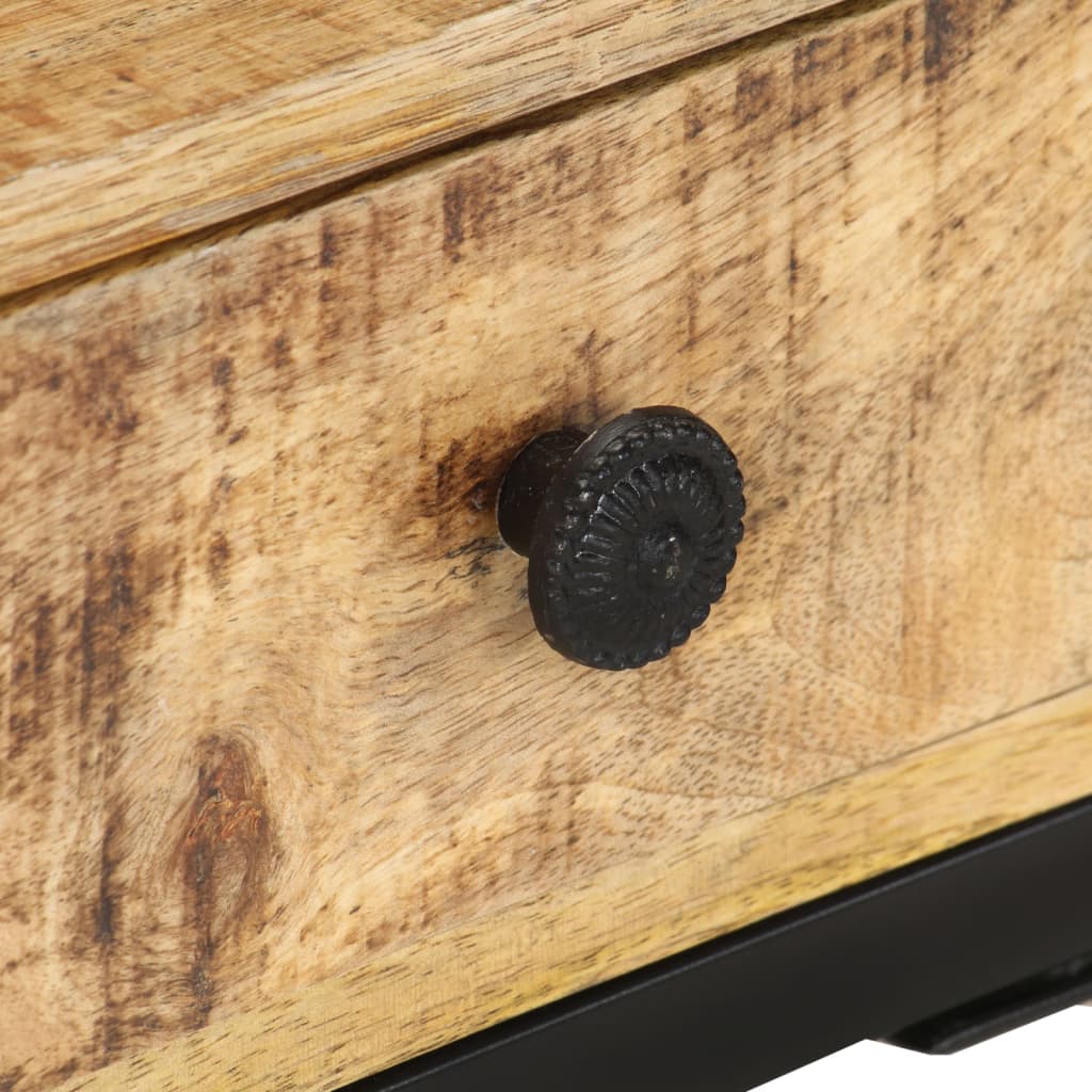 U-formet sidebord 45x30x61 cm heltre mango