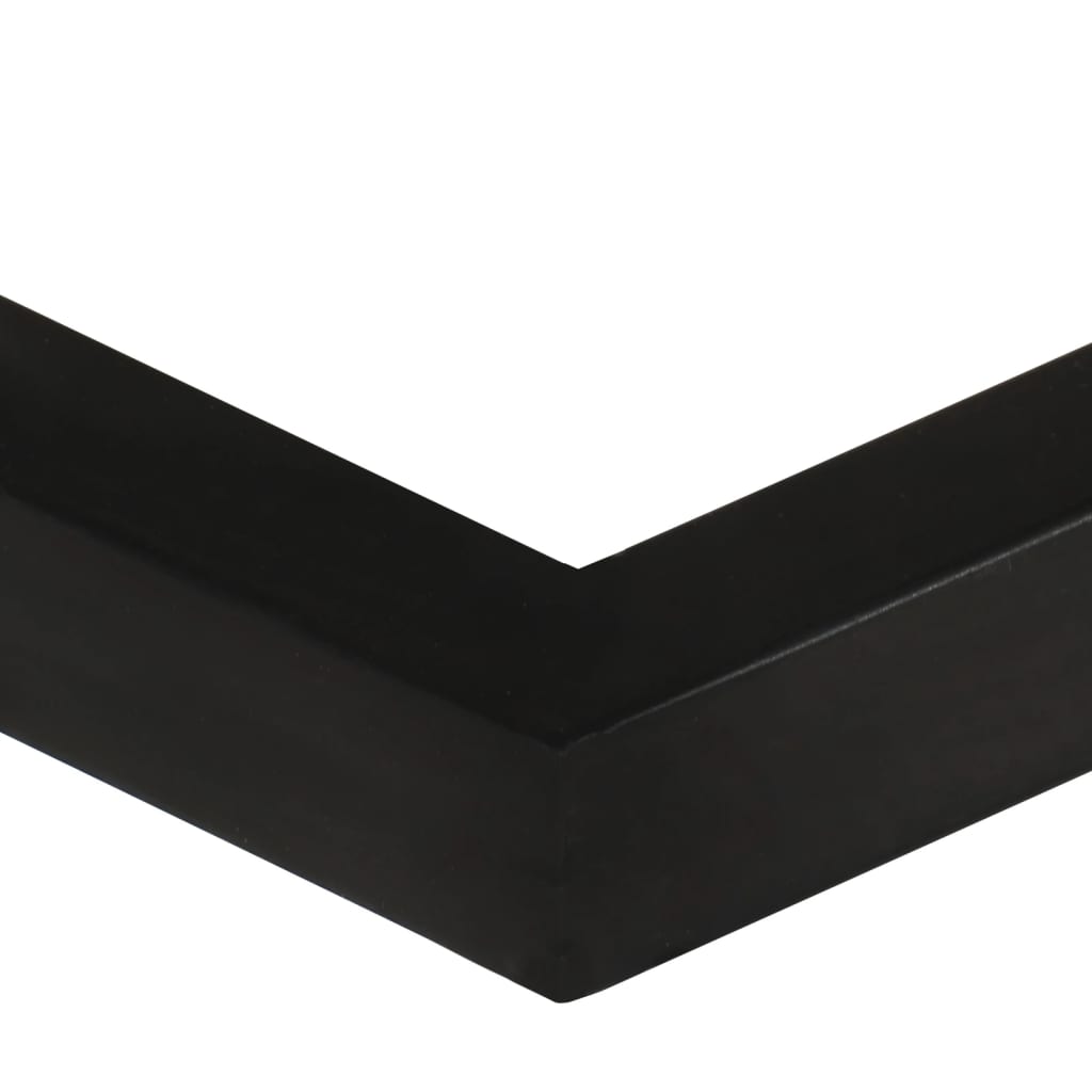 U-formet sidebord 45x30x61 cm gjenvunnet heltre