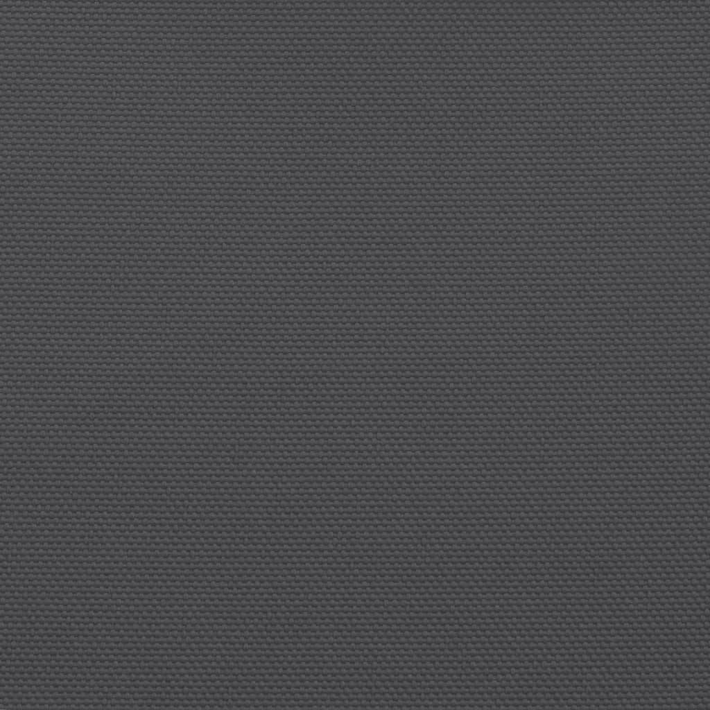 Solseil oxfordstoff rektangulær 2x3,5 m antrasitt