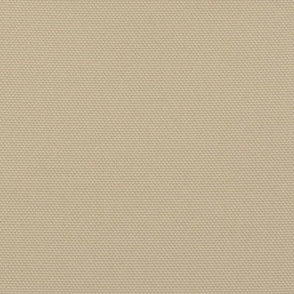 Solseil oxfordstoff rektangulær 3x4,5 m beige