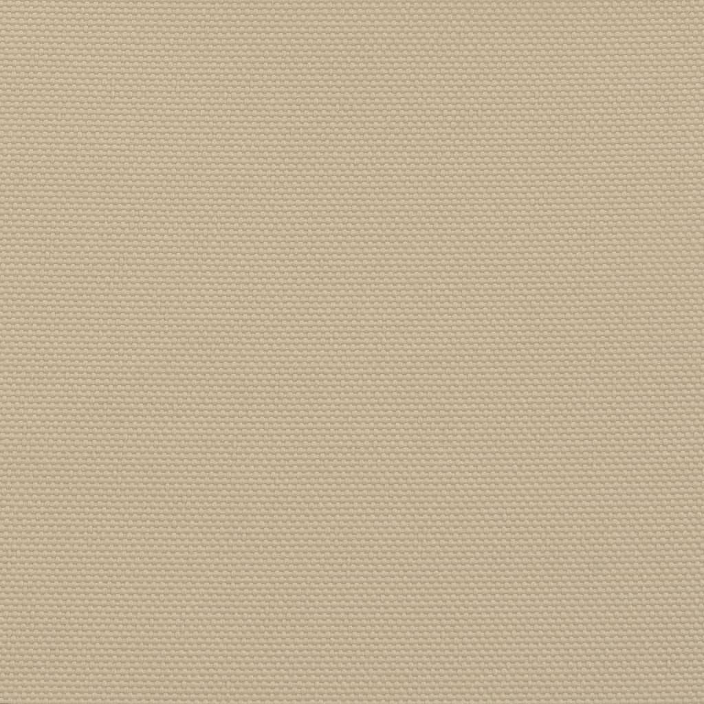 Solseil oxfordstoff trekantet 4x5x5 m beige
