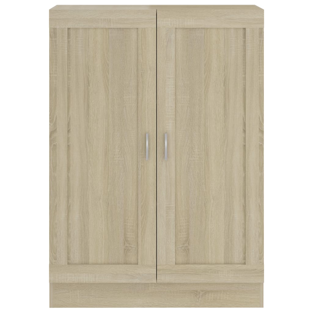 Bokhylle sonoma eik 82,5x30,5x115 cm konstruert tre