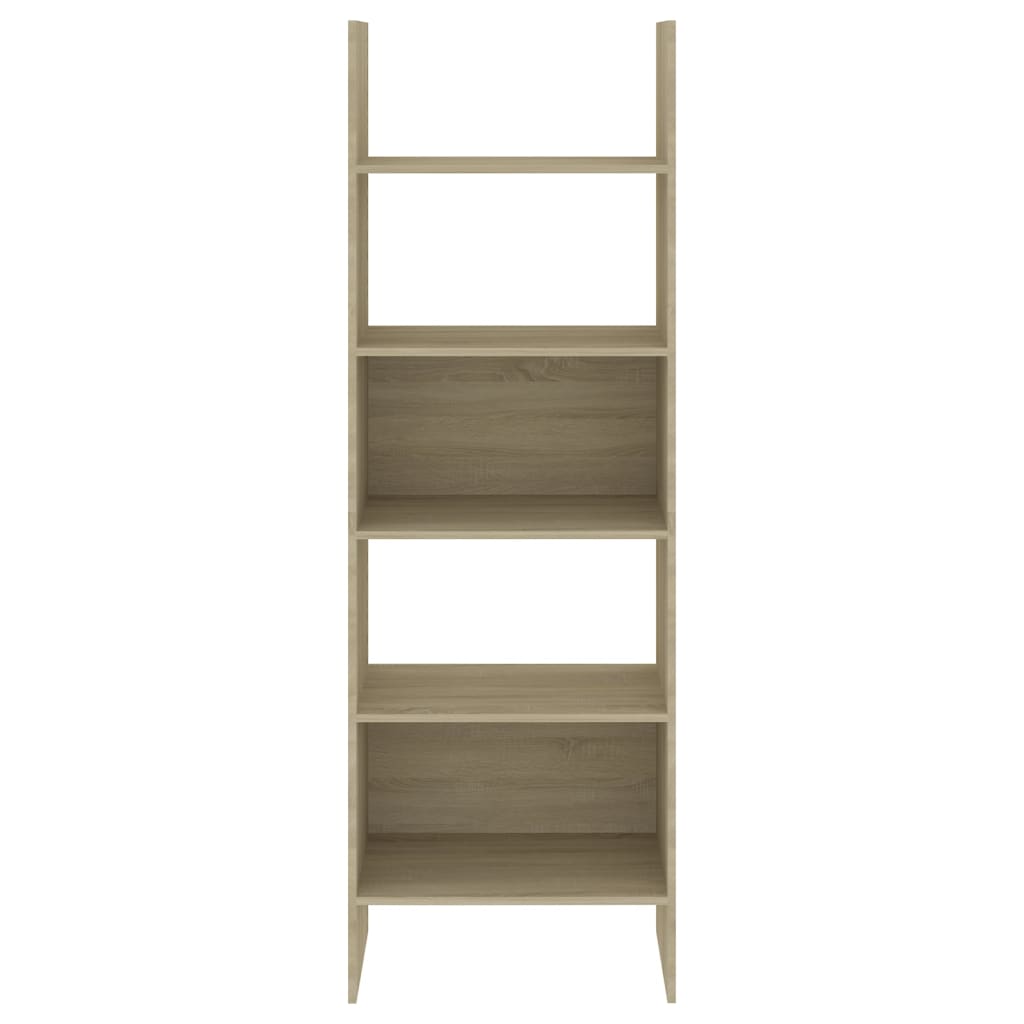 Bokhylle sonoma eik 60x35x180 cm konstruert tre