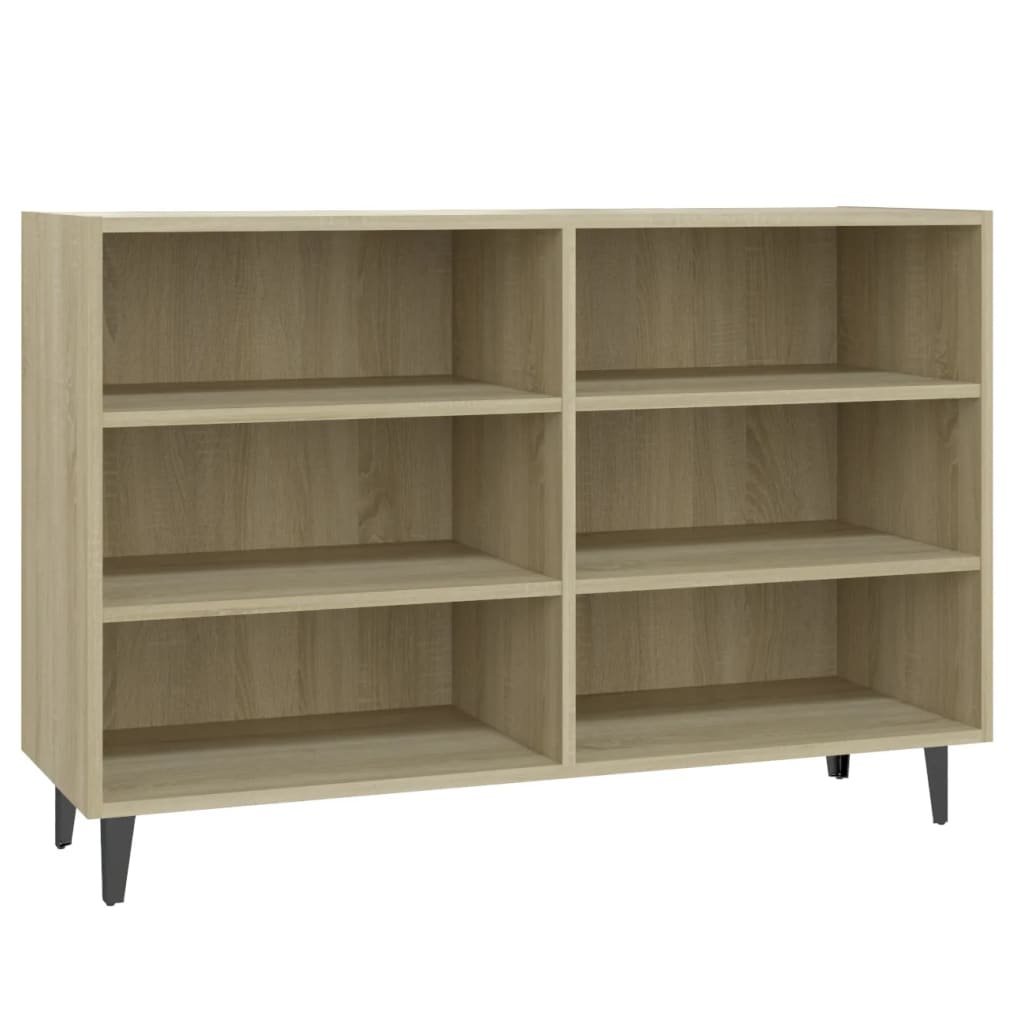 Skjenk sonoma eik 103,5x35x70 cm konstruert tre