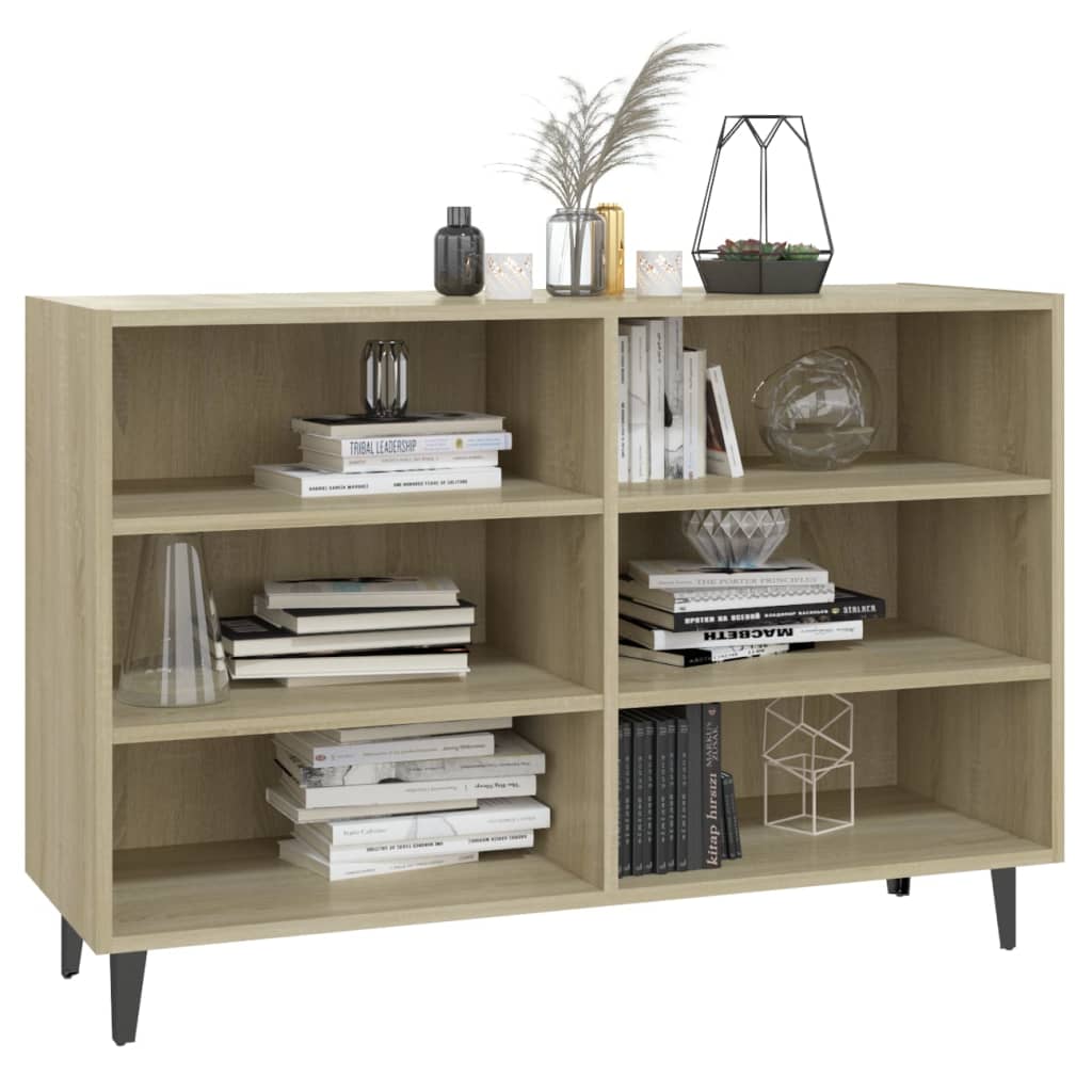 Skjenk sonoma eik 103,5x35x70 cm konstruert tre