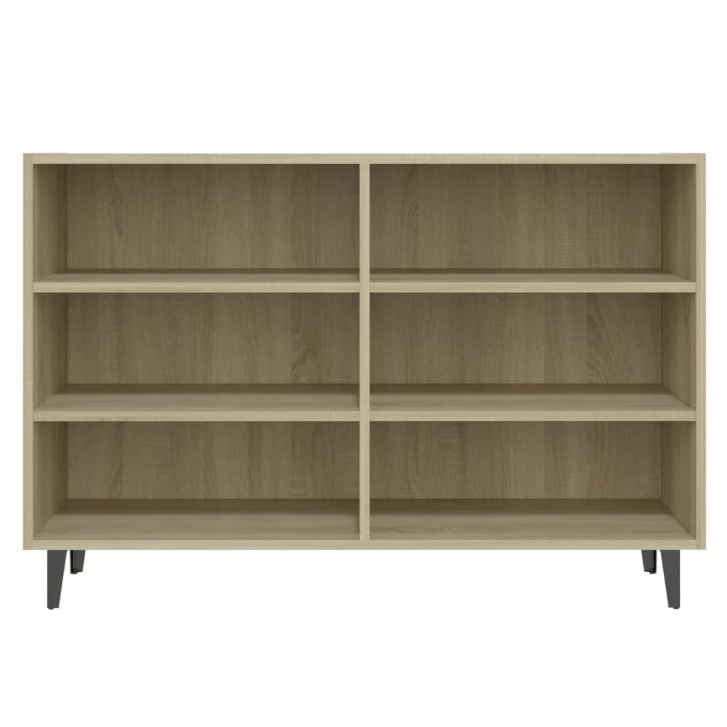 Skjenk sonoma eik 103,5x35x70 cm konstruert tre