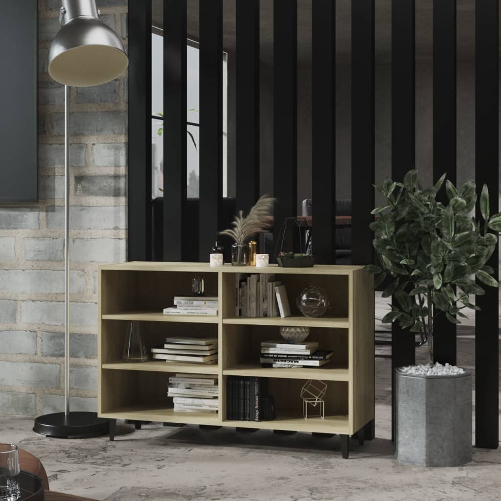 Skjenk sonoma eik 103,5x35x70 cm konstruert tre