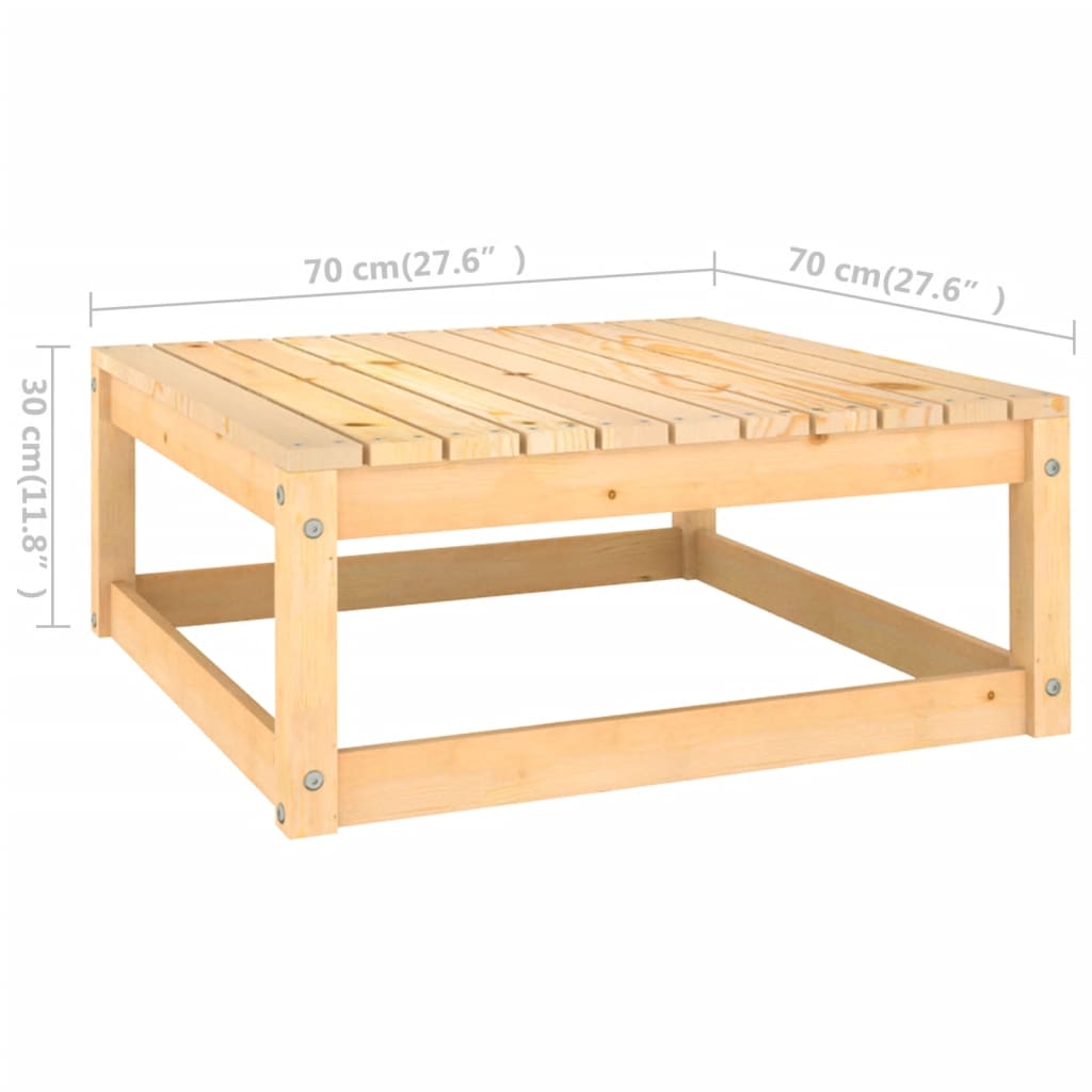 Hagesofagruppe med puter 5 deler heltre furu