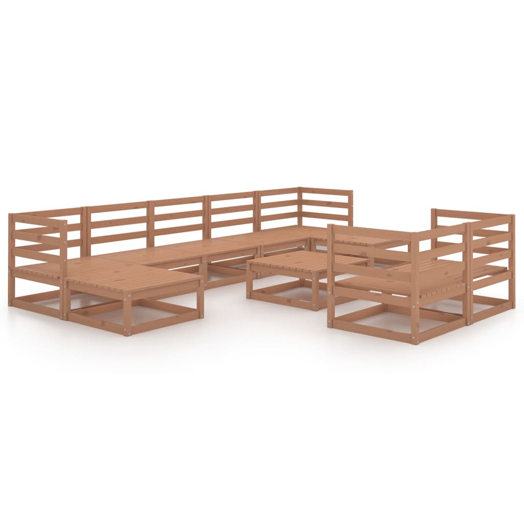 Hagesofagruppe 10 deler honningbrun heltre furu