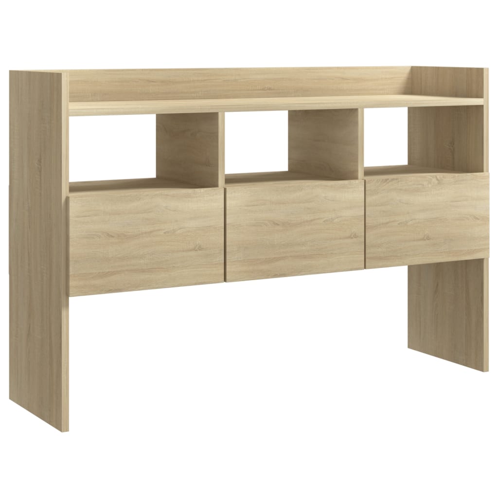 Skjenk sonoma eik 105x30x70 cm konstruert tre
