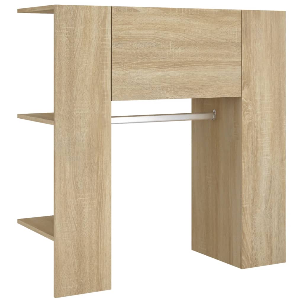 Gangskap sonoma eik 97,5x37x99 cm konstruert tre