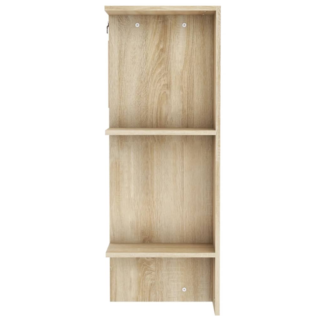 Gangskap sonoma eik 97,5x37x99 cm konstruert tre