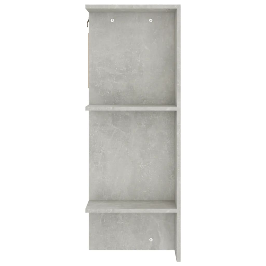 Gangskap betonggrå 97,5x37x99 cm konstruert tre