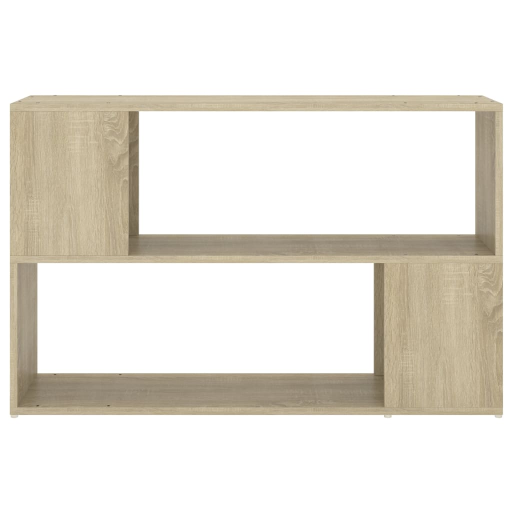 Bokhylle sonoma eik 100x24x63 cm konstruert tre