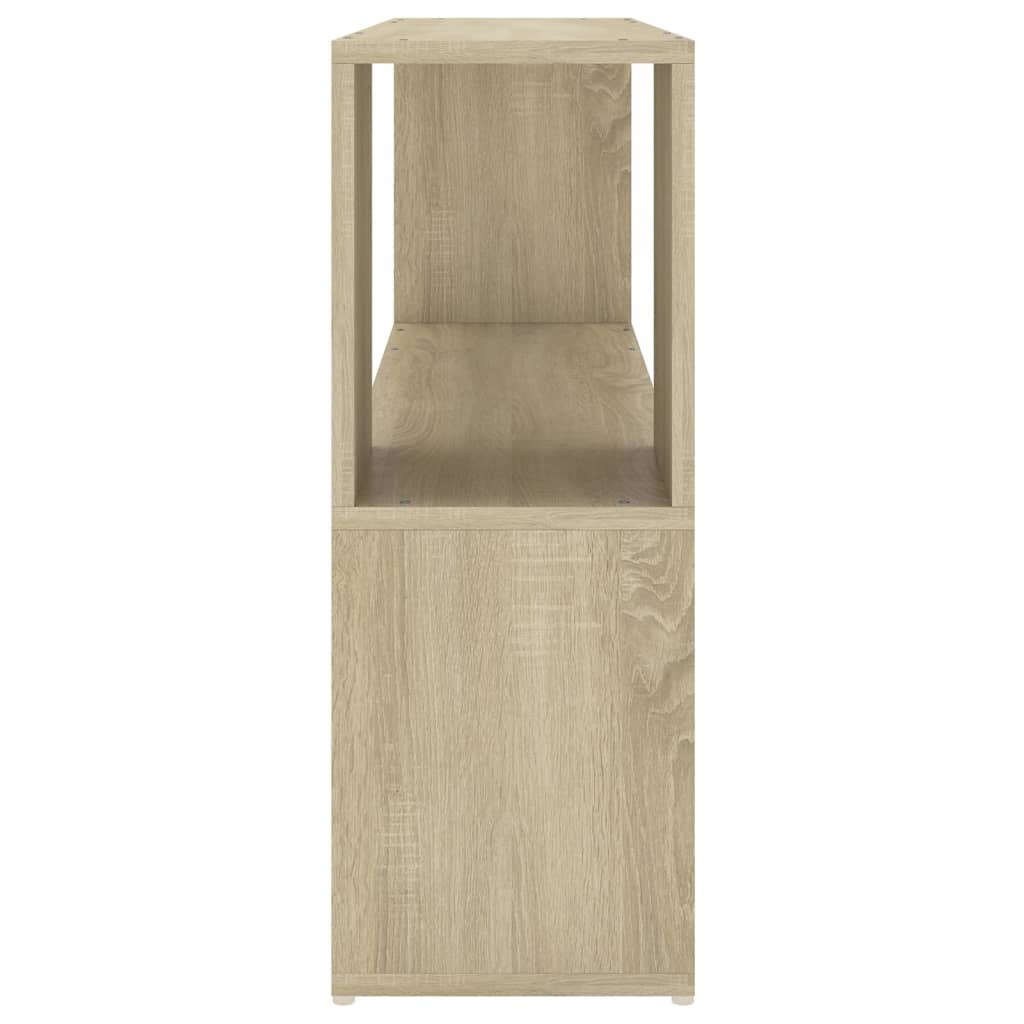 Bokhylle sonoma eik 100x24x63 cm konstruert tre