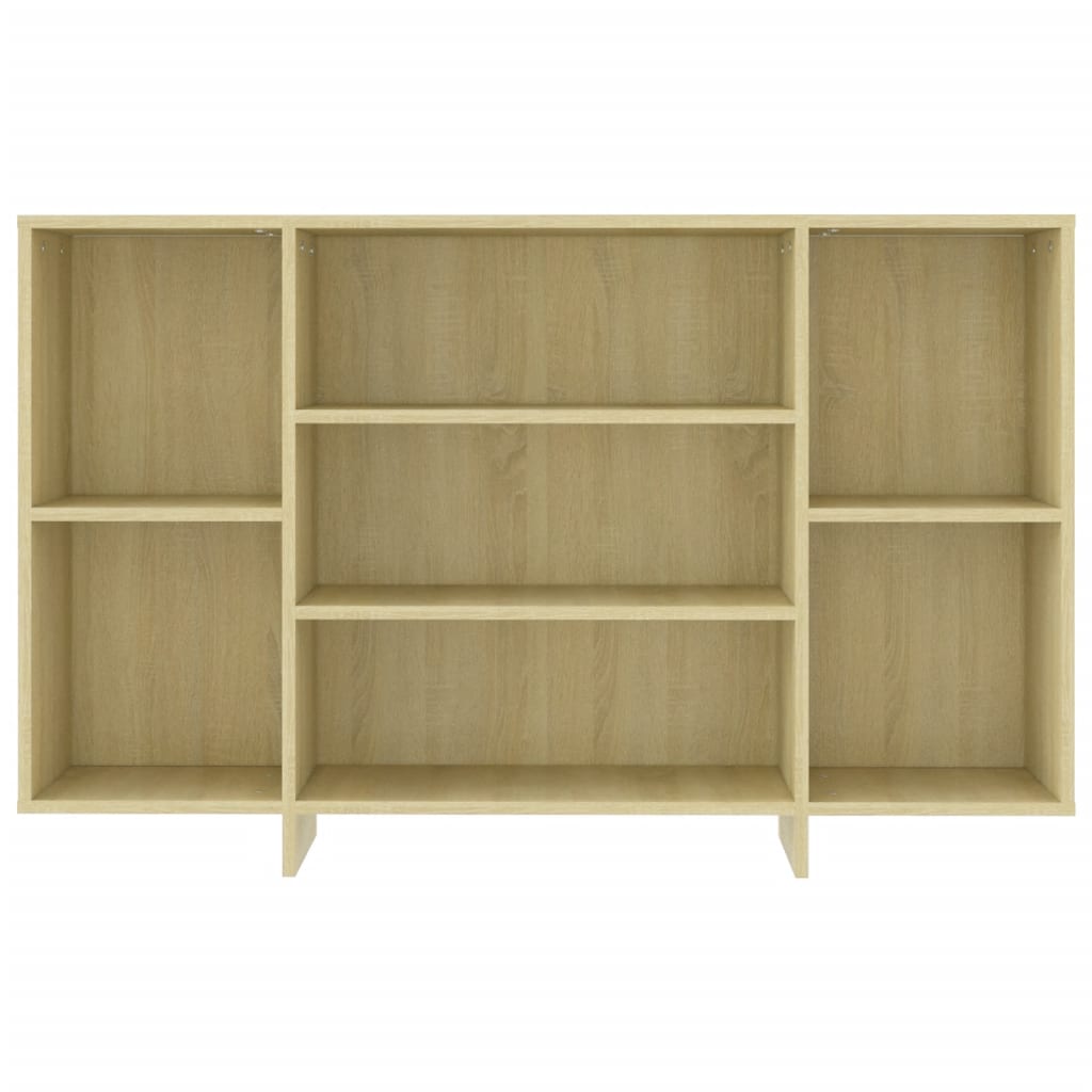 Skjenk sonoma eik 120x30x75 cm konstruert tre