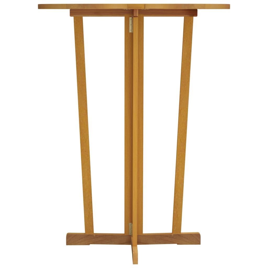 Sammenleggbart barbord 90x65x105 cm heltre teak