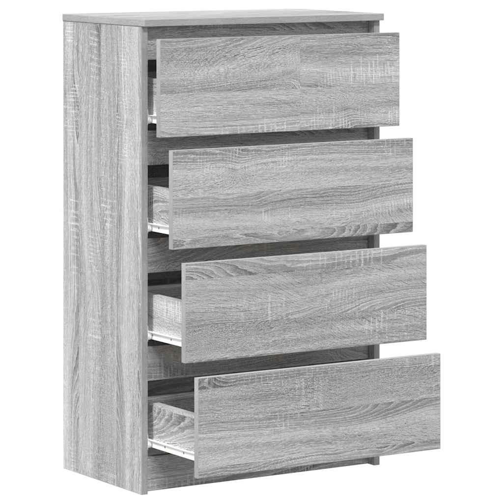 Skjenk grå sonoma 60x35x98,5 cm konstruert tre