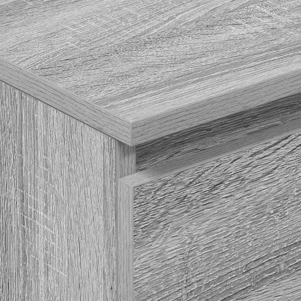 Skjenk grå sonoma 60x35x98,5 cm konstruert tre