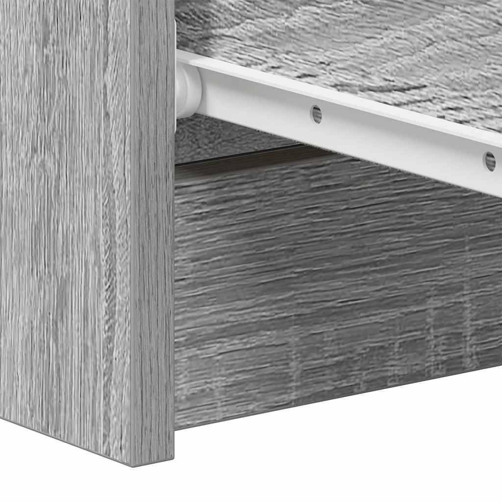 Skjenk grå sonoma 60x35x98,5 cm konstruert tre