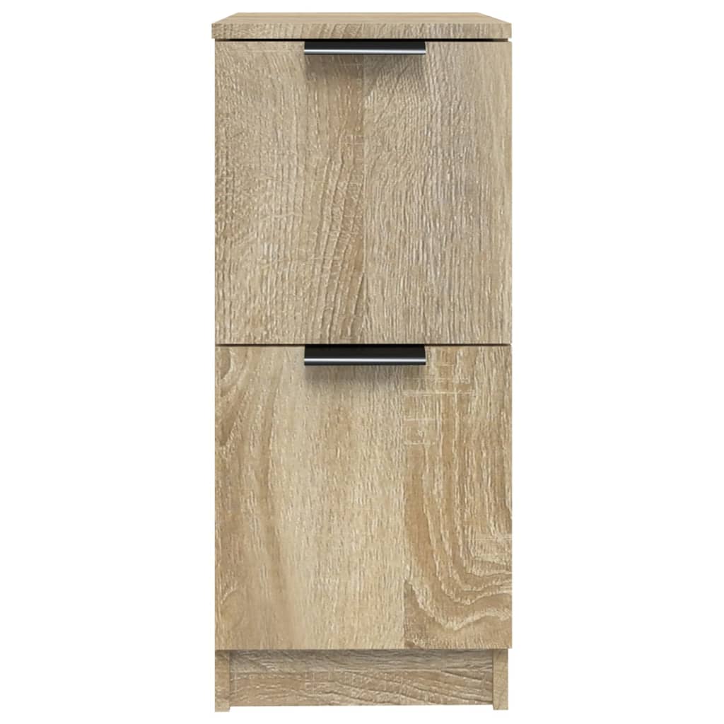 Skjenk sonoma eik 30x30x70 cm konstruert tre