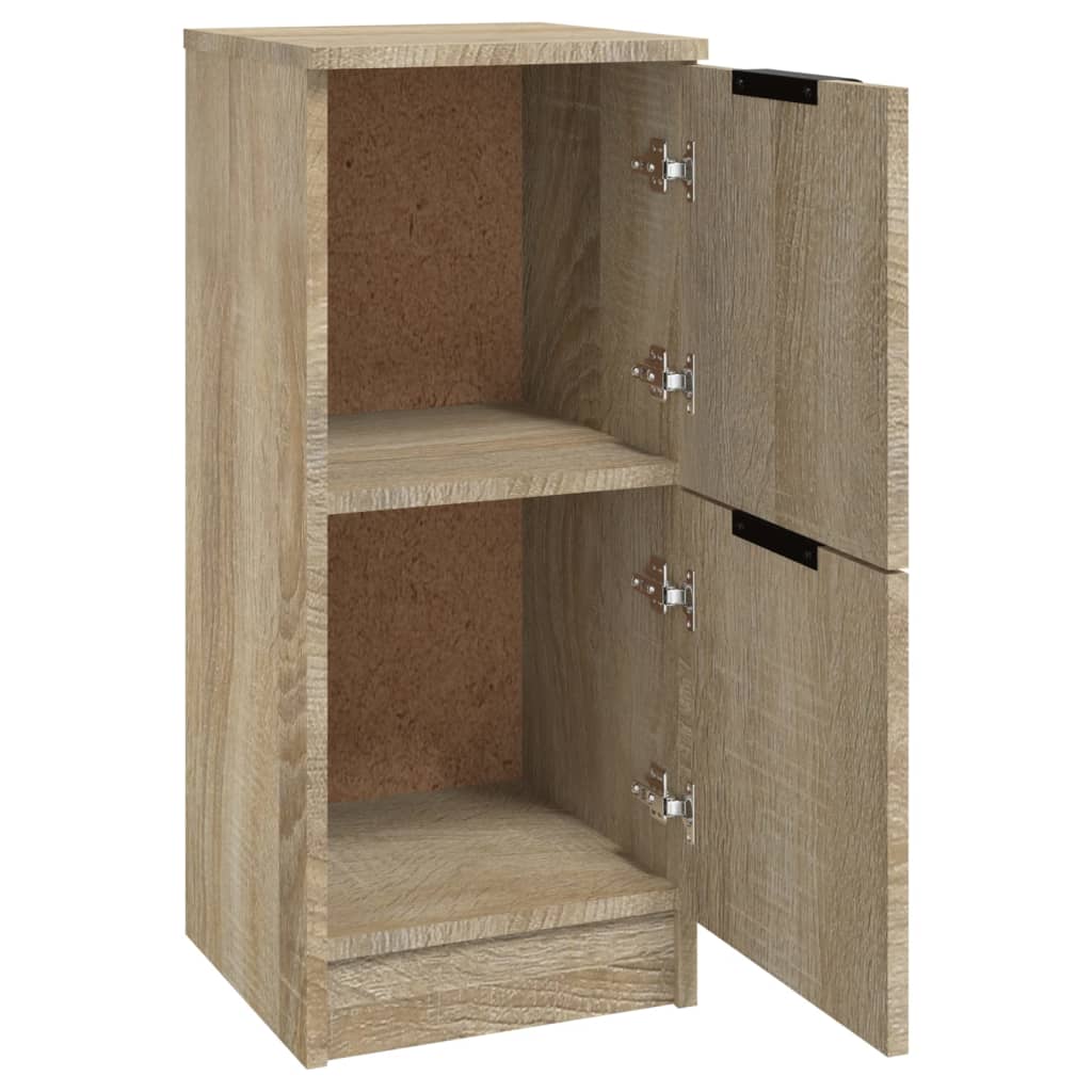 Skjenk sonoma eik 30x30x70 cm konstruert tre
