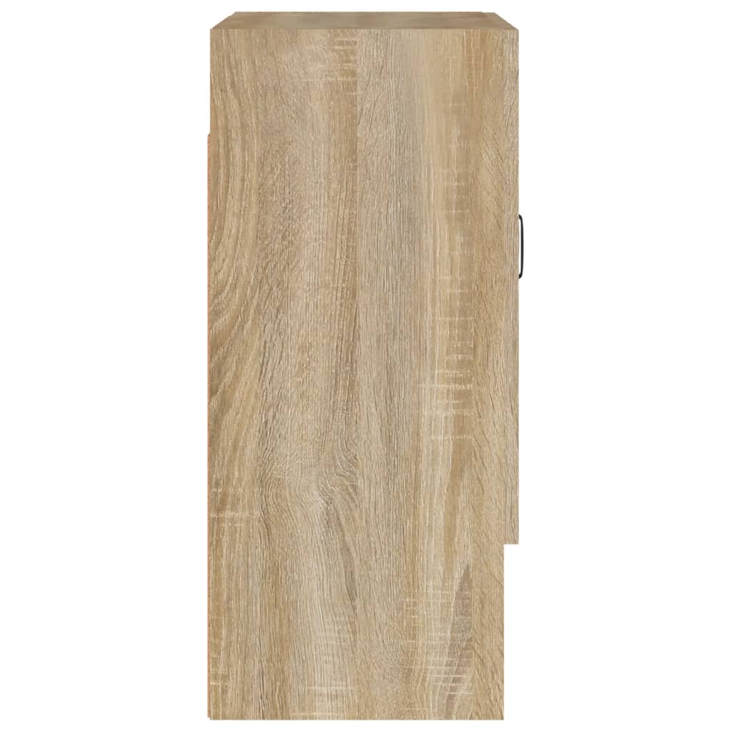 Veggskap sonoma eik 60x31x70 cm konstruert tre