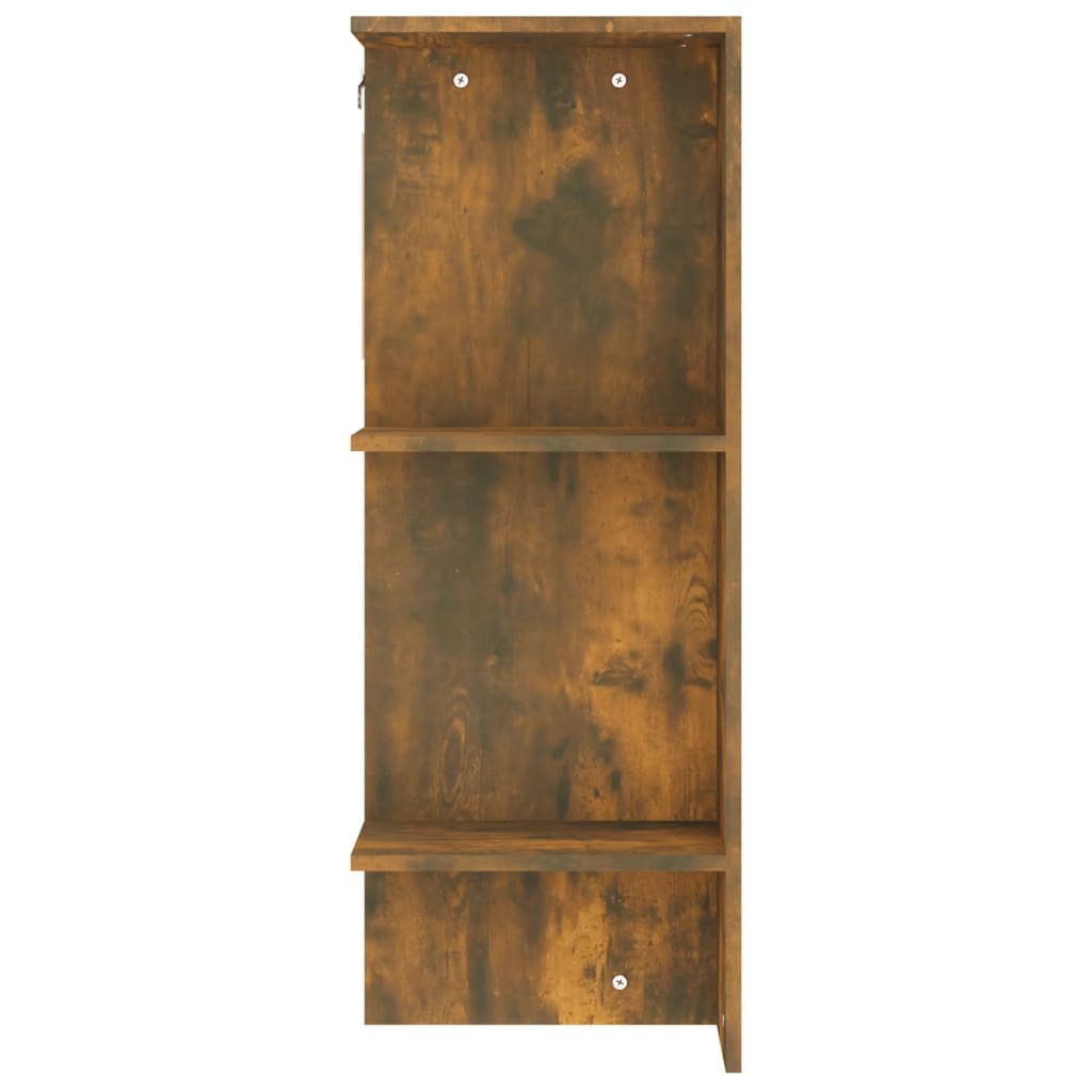 Gangskap røkt eik 97,5x37x99 cm konstruert tre
