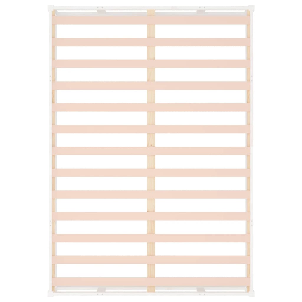 Sengeramme hvit 120x190 cm Small Double heltre