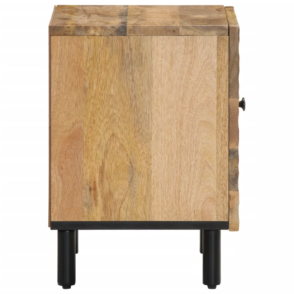 Nattbord 2 stk 40x33x46 cm heltre mango