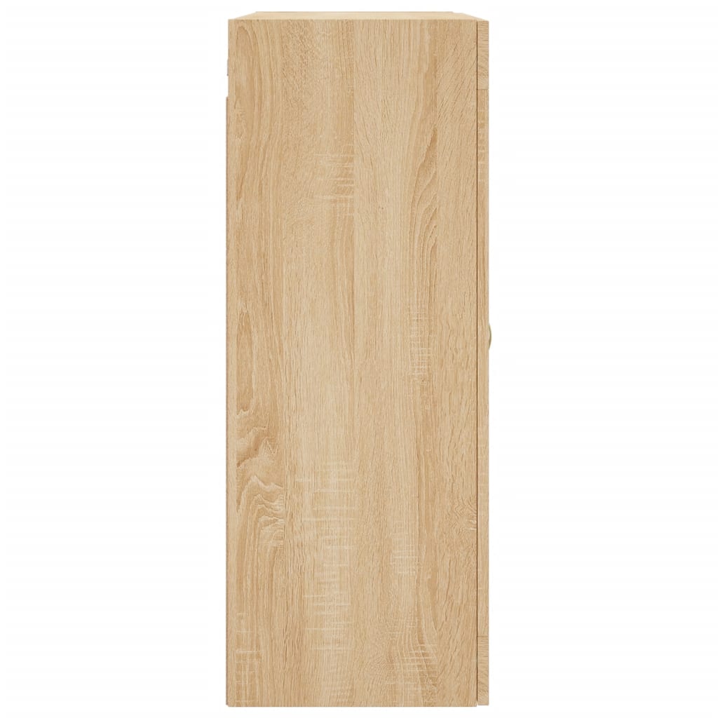Veggskap sonoma eik 69,5x34x90 cm