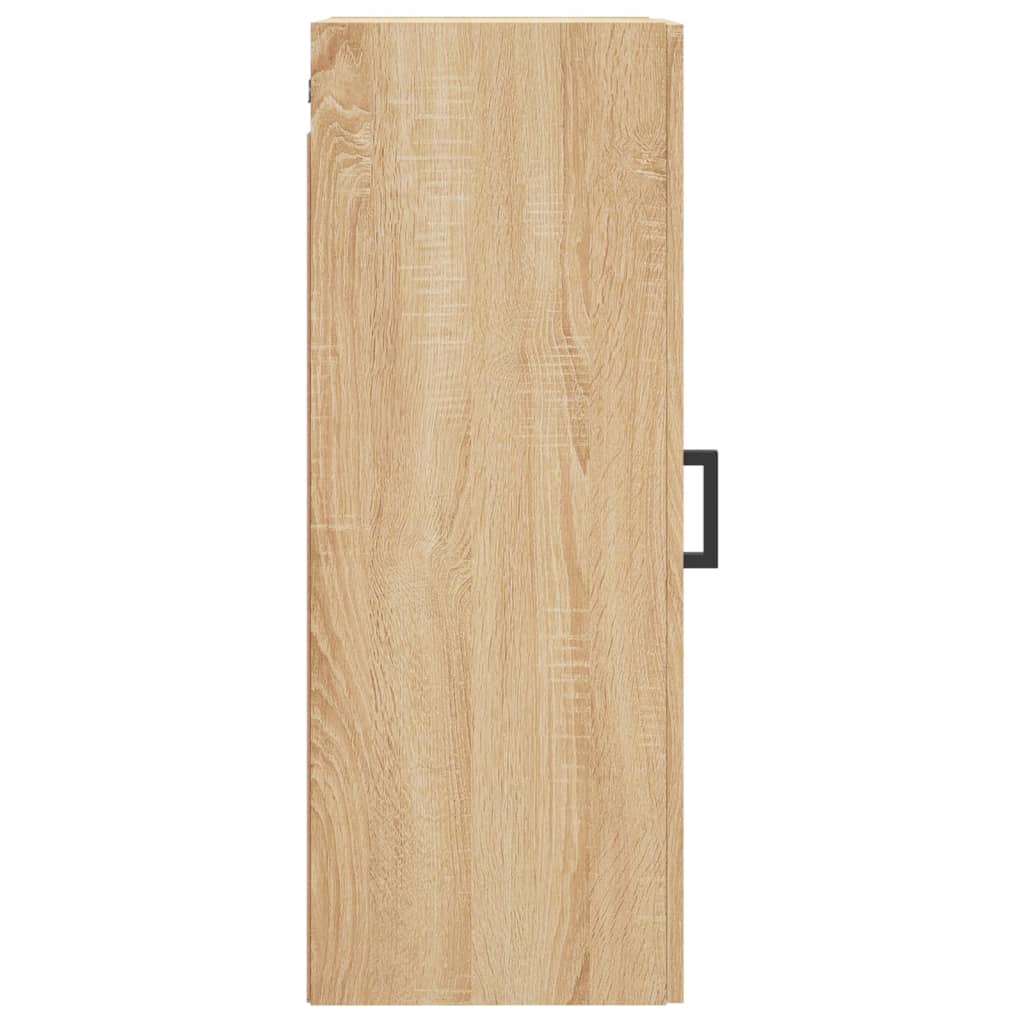 Veggskap sonoma eik 34,5x34x90 cm