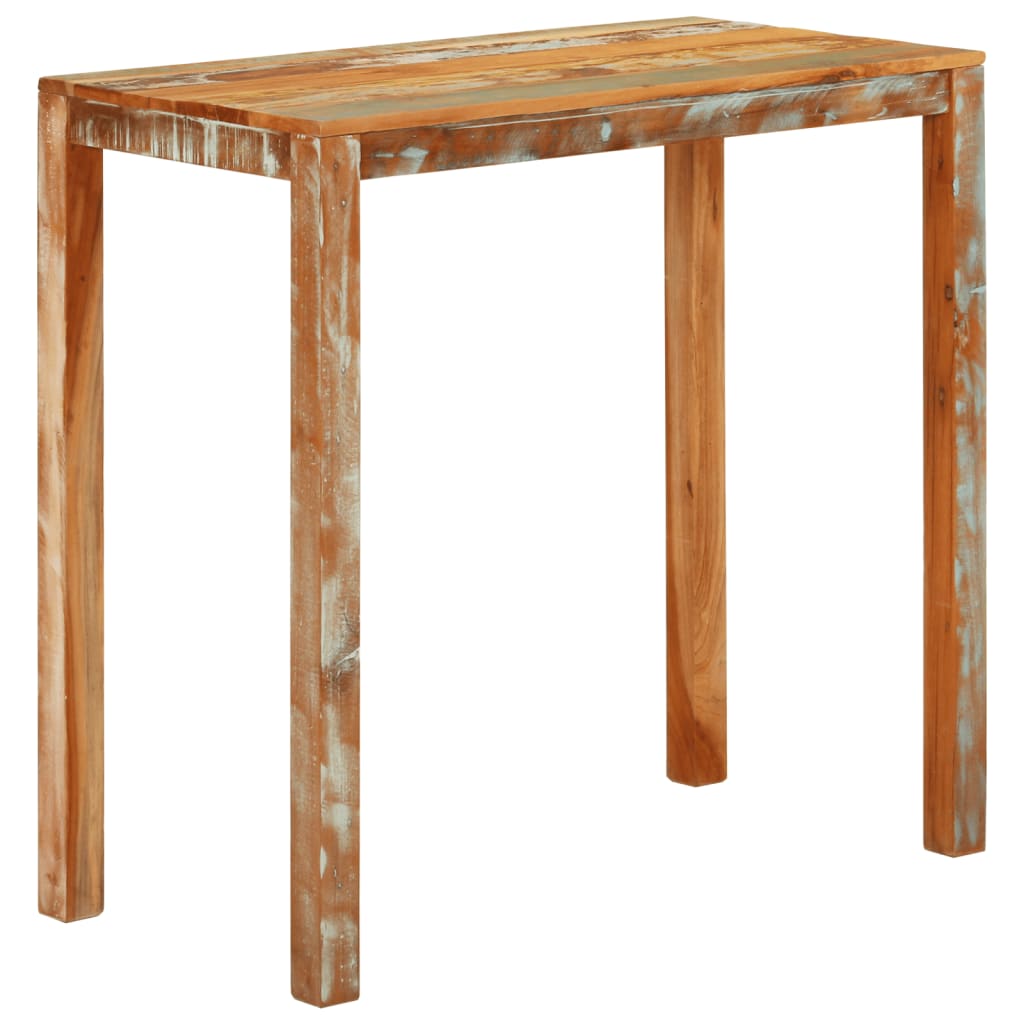 Barbord 112x55x108 cm gjenvunnet heltre