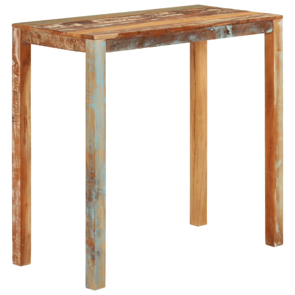 Barbord 112x55x108 cm gjenvunnet heltre