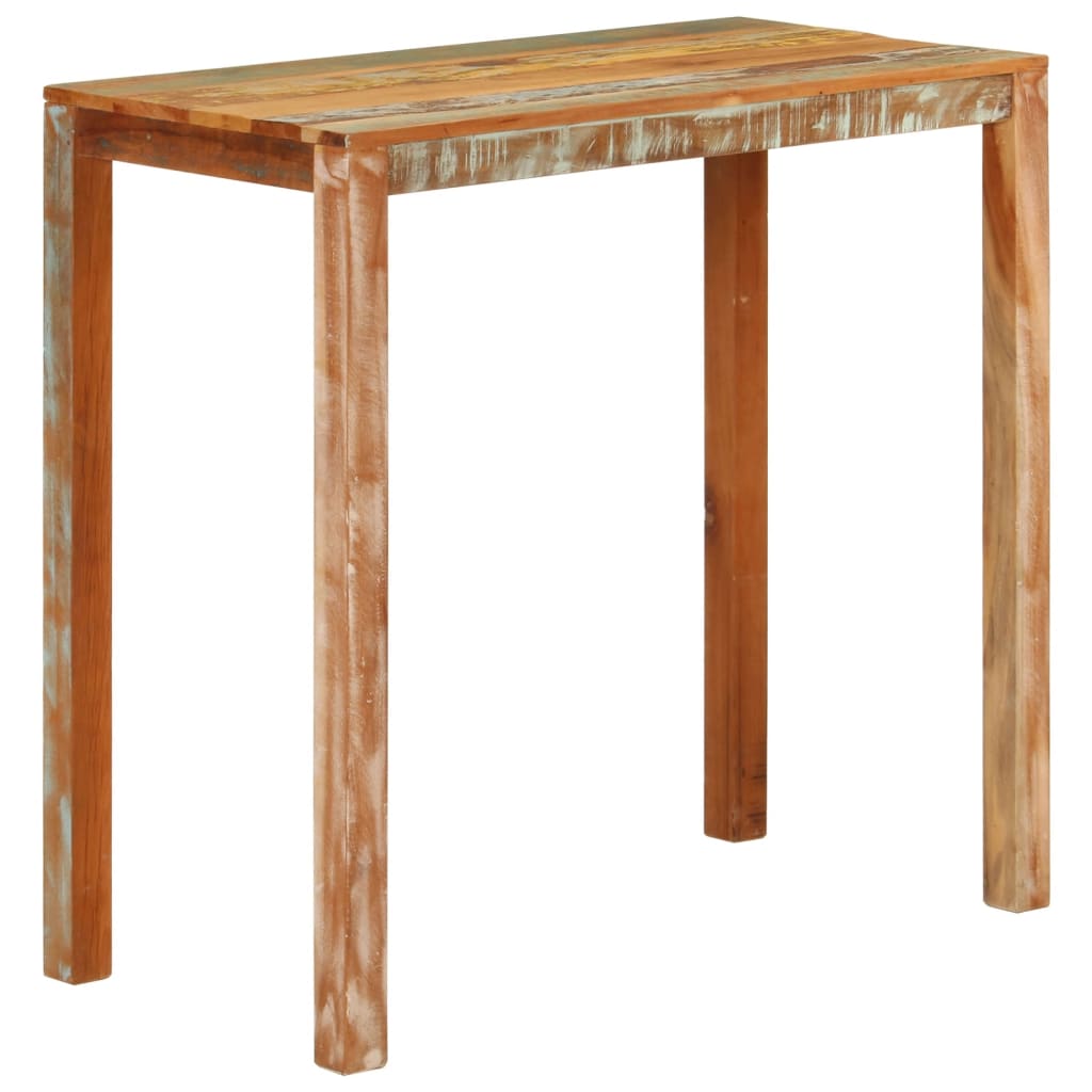 Barbord 112x55x108 cm gjenvunnet heltre