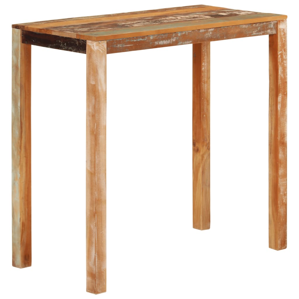 Barbord 112x55x108 cm gjenvunnet heltre